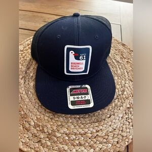 Birdwell Beach Britches Navy Snapback Hat; Brand New! Never been worn